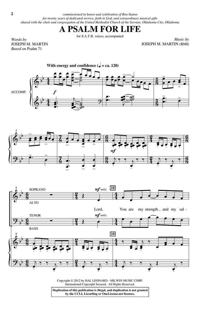 A Psalm for Life